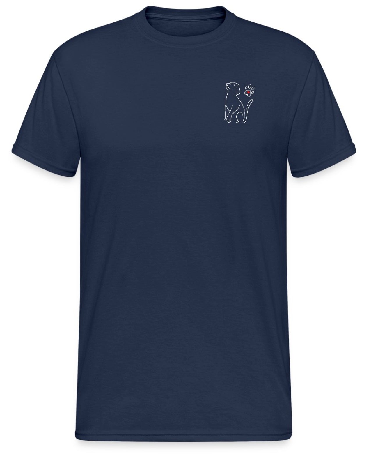 T-Shirt coeur canin