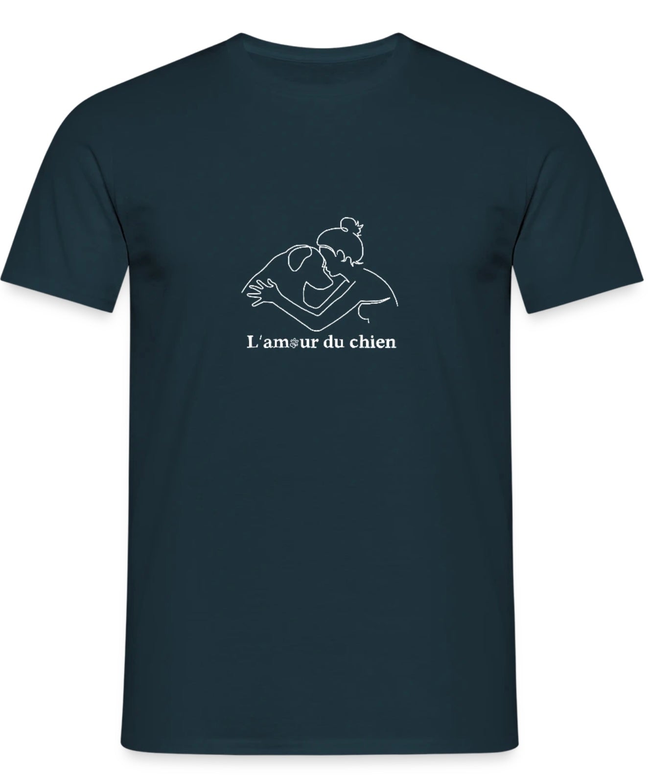 T-shirt l'amour du chien
