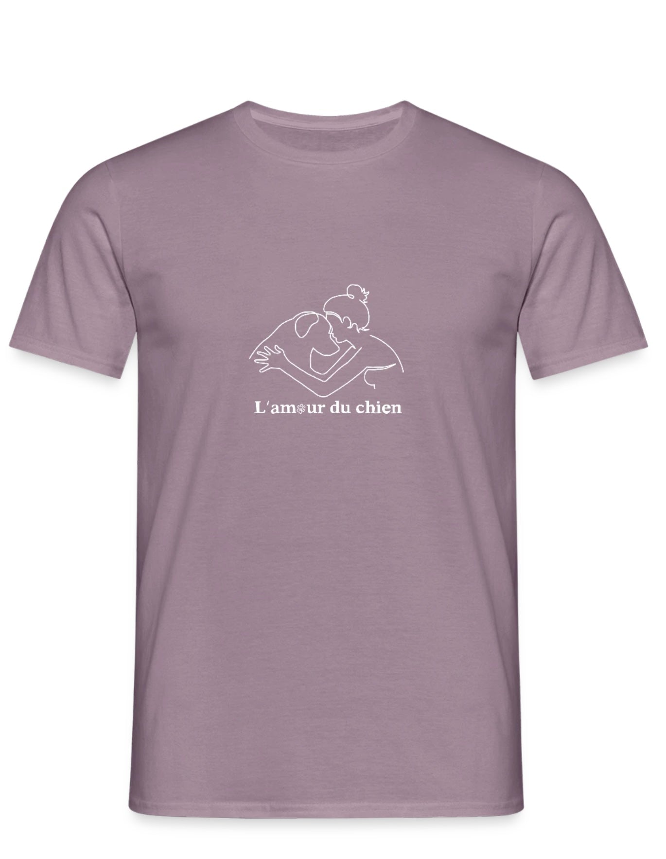 T-shirt l'amour du chien