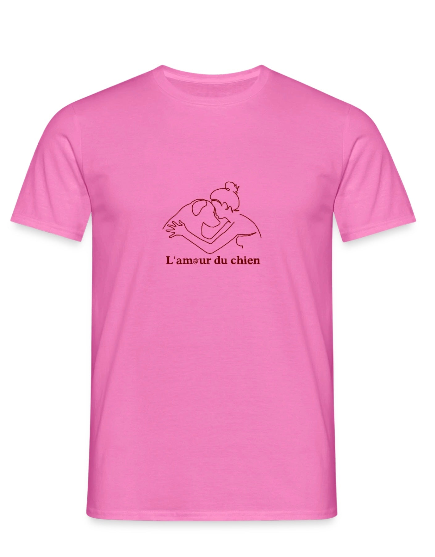T-shirt l'amour du chien